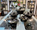 سرویس قابلمه زیو 10 پارچه چدن گرانیت مدل 8600 و