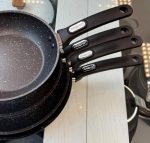 ماهیتابه تکدسته چدن گرانیت عرشیا ج