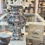 سماور گازی استیل برند ماندگار الف