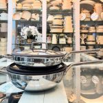 ماهیتابه وک استیل کف لیزری عرشیا الف