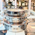 تابه دودسته استیل MGS در سایز های مختلف بی