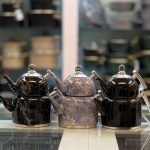 کتری قوری نزاز طرح سنگی مدل 2415