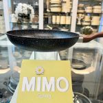 ماهیتابه تکدسته چدن گرانیتی برند الینا olina ج