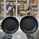 ماهیتابه تکدسته چدن گرانیتی برند الینا olina د