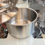 قابلمه تک استیل کرکماز با درب تمام استیل ه