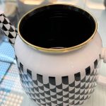 کتری قوری لعابی طرح دار لورنز در طرح های مختلف ب