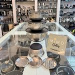کاسه اسیتل دربدار ست 4 عددی میکسینگ بول به همراه درب رنده ای ب