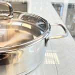 سرویس قابلمه استیل 10 پارچه دیواره بلند لایف اسمایل مدل سوپ خوری الف