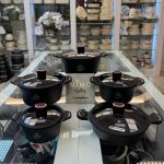 سرویس قابلمه ۱۰ پارچه لایف اسمایل مدل LIFEPN-10-BLACK الف