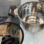 نیم ست قابلمه استیل وارداتی برند سراویتا پ