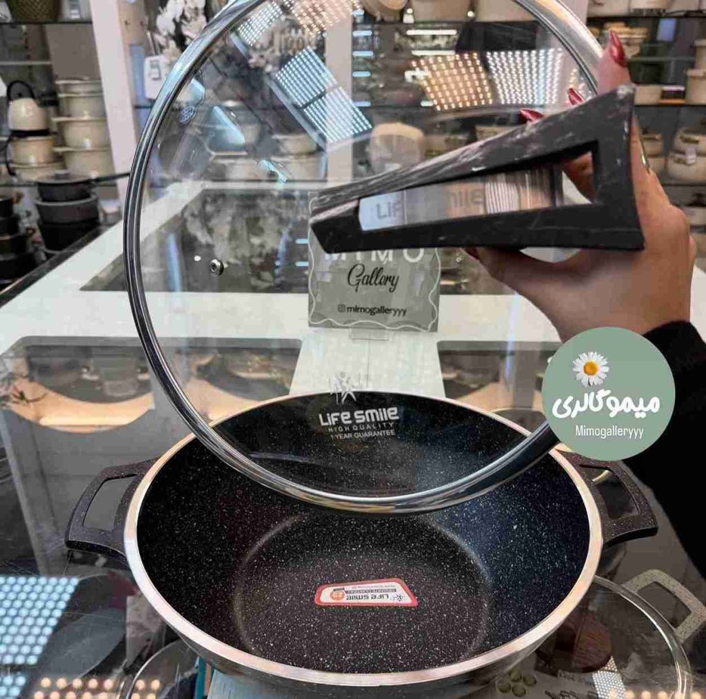 تابه وک دربدار از برند لایف اسمایل مدل FLCM2HWOK-32-BLACK چ