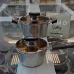 نیم ست قابلمه استیل وارداتی برند سراویتا ب