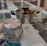 نیم ست قابلمه استیل وارداتی برند سراویتا ج