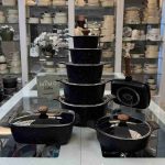 سرویس قابلمه 16 پارچه چدن گرانیتی آلیانس الف