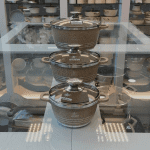 سرویس قابلمه ۶ پارچه لایف اسمایل مدل life be18-20-24 ب