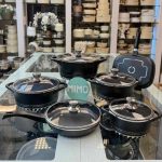 سرویس قابلمه ۱۴ پارچه برند KST ب