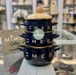 نیم ست قابلمه ۶ پارچه برند اسمگ چ