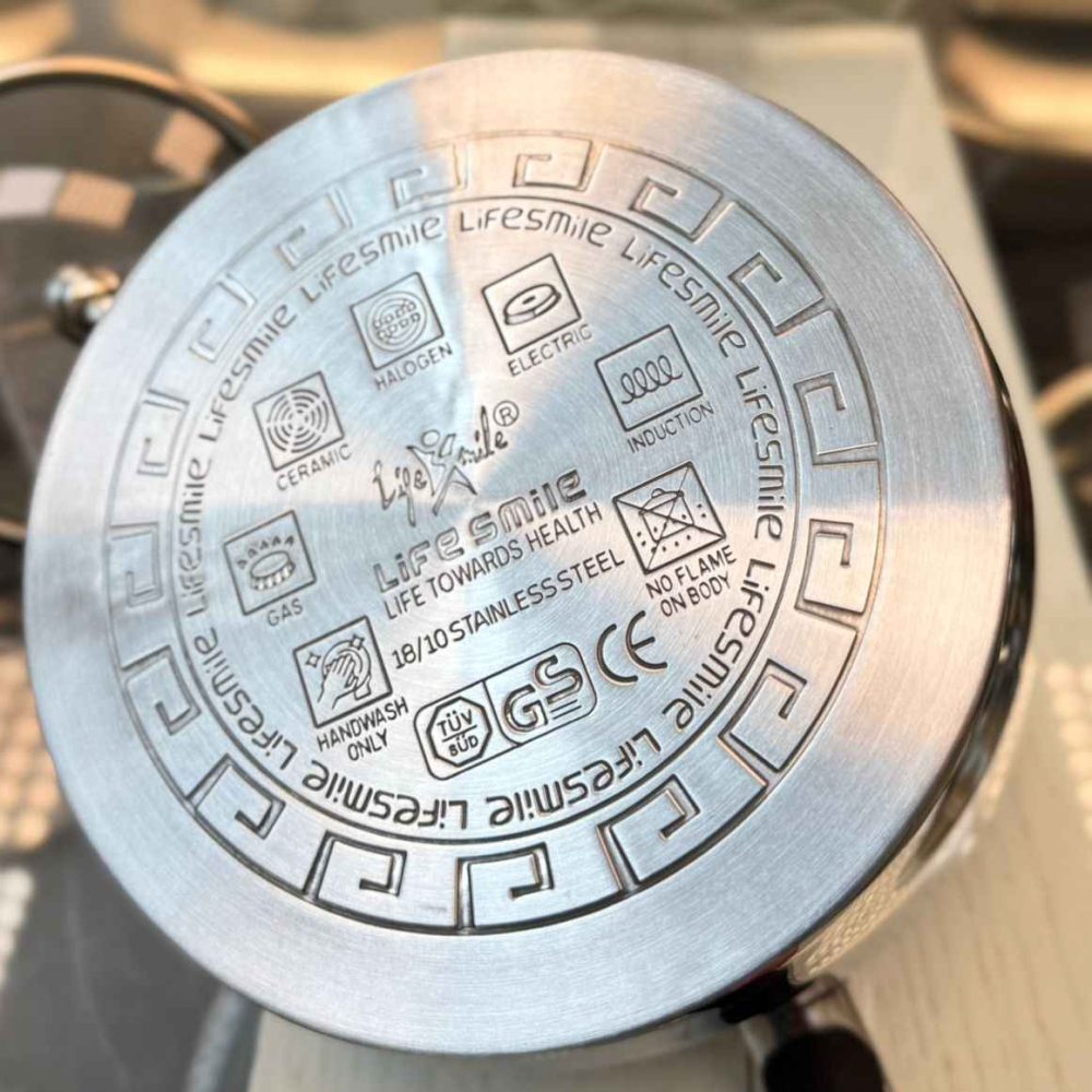 کتری تک استیل برند لایف اسمایل کد 5 ب