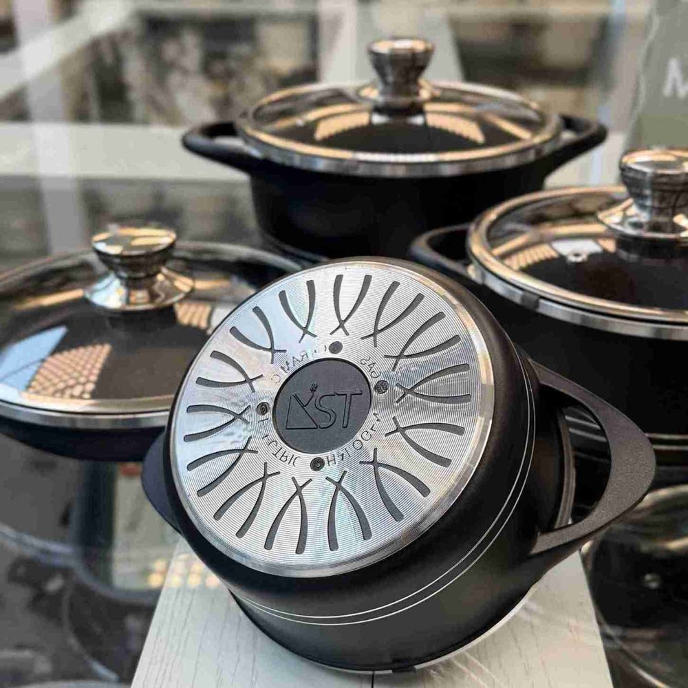 سرویس قابلمه 8 پارچه برند KTS * ج