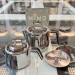 کتری و قوری استیل برند لایف اسمایل کد 17 ج