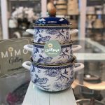 نیم ست قابلمه ۶ پارچه برند اسمگ الف