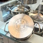 تابه های تک استیل مدل لایف اسمایل کد LIFEP12SHR-Silver چ