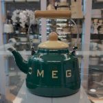 کتری لعابی طرح دار برند اسمگ س