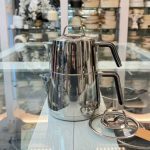 کتری و قوری استیل برند لایف اسمایل کد 17 الف