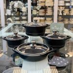 سرویس قابلمه 10 پارچه برند KTS همراه دم کنی الف