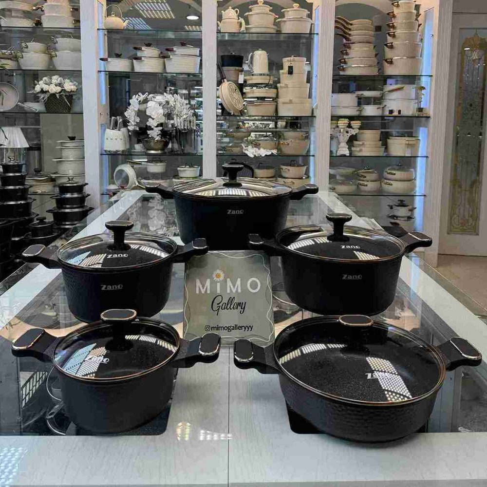 سرویس قابلمه 10 پارچه برند زانو (zano) الف