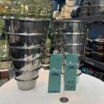 ست لگن استیل برند آیریس مدل گرد