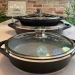 تابه تک دو دسته دربدار برند M.G.S