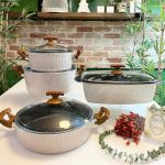 ست قابلمه 8پارچه با آرایش جدید تحت لیسانس ترک