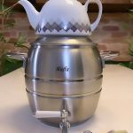 کتری قوری شیردار استیل با قیمت اقتصادی