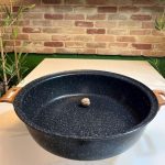 ماهیتابه چدن گرانیتی برند هاناتک