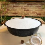 ماهیتابه چدن گرانیتی برند هاناتک