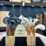 سرویس کفگیر ملاقه سلیکونی 14 پارچه الف