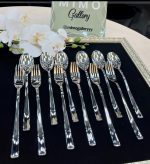 قاشق چنگال 12 پارچه طرح سوم ب