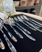 قاشق چنگال 12پارچه طرح دوم ب