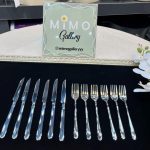 کارد چنگال 12 پارچه یونیک ه