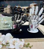 سرویس چاقو آشپزخانه 9 پارچه آیریس ب