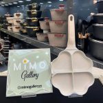 تابه تقسیم سه قسمتی تکدسته طرح قلب الف