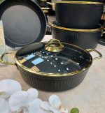 قابلمه و ماهیتابه تک kzp مدل آلما در سایز های متنوع ب