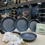 ماهیتابه عروس چدن گرانیت مدل فورچ ج