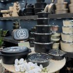 سرویس قابلمه 19 پارچه برند SG ب مشکی