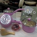 سرویس قابلمه کودک 5 پارچه برند عروس صورتی ج