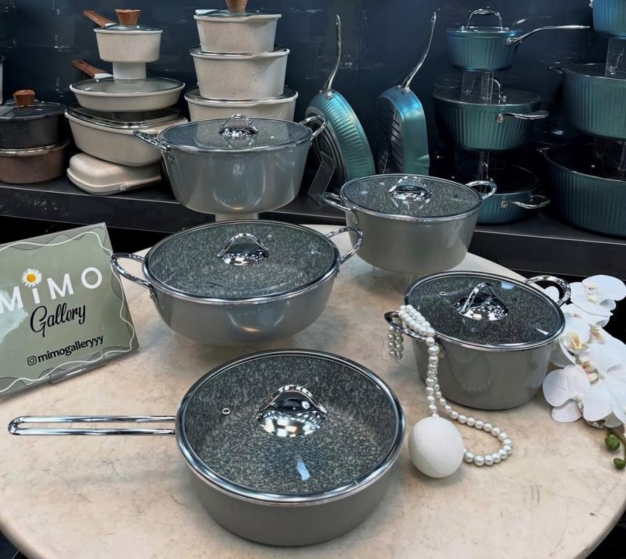 سرویس قابلمه 10 پارچه ناسیکو مدل NA2301 ط طوسی