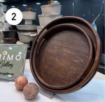 سینی چوبی گرد وارداتی ج
