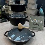 سرویس قابلمه 6 پارچه عروس مدل خطی چ