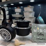 سرویس قابلمه 5 پارچه عروس مدل خطی الف